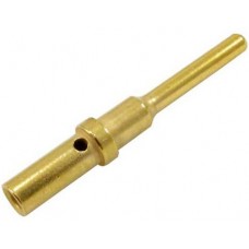 27033 - Pin terminal. Gold plated. (10pcs)